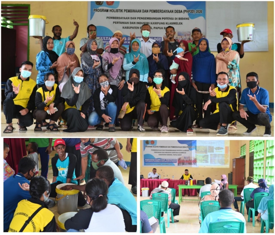 TIM PHP2D FST: Sosialisasi Pembuatan Pupuk Organik Cair Dengan Komposter